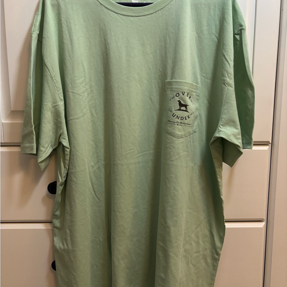 Over & Under Men's Green Short Sleeve Pocket Tee